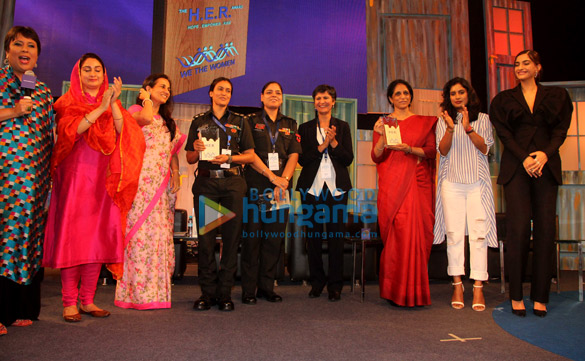 sonam kapoor at we the women session at mehboob studio 1