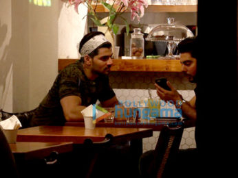 Sooraj Pancholi spotted at Sequel Bistro & Juice Bar, Bandra