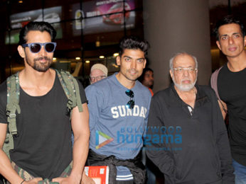 Team of 'Paltan' snapped at the airport