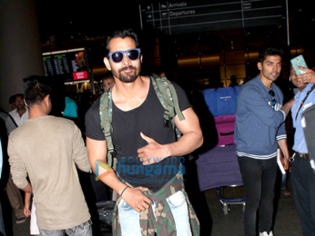 Team of 'Paltan' snapped at the airport