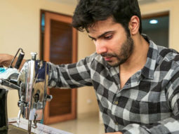 Varun Dhawan Practicing On A Sewing Machine For His Role In Sui Dhaaga