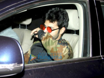 Varun Dhawan and Harshvardhan Kapoor snapped at a clinic in Bandra