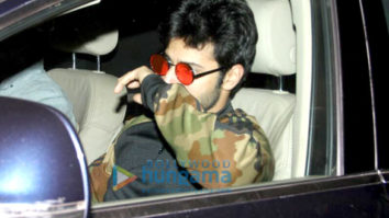 Varun Dhawan and Harshvardhan Kapoor snapped at a clinic in Bandra