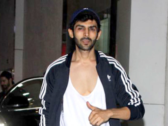 Varun Dhawan and Kartik Aaryan snapped at the gym