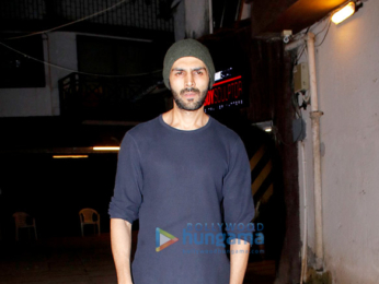 Varun Dhawan and Kartik Aaryan snapped at the gym