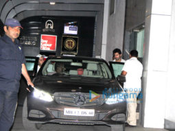 Varun Dhawan and Rohit Dhawan snapped at gym