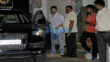 Varun Dhawan snapped in Bandra