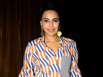 Vidya Balan and Bhumi Pednekar snapped on sets of Rajeev Masand's show