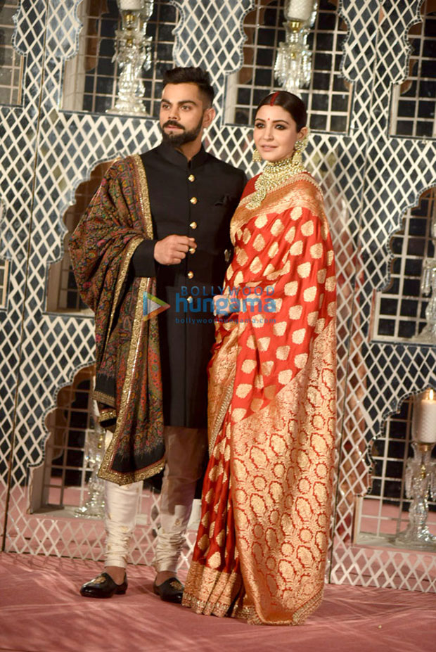 Virat Kohli and Anushka Sharma look ethereal at their Delhi wedding reception-5