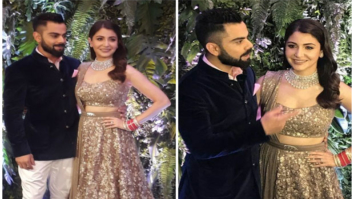FIRST PHOTOS: Virat Kohli and Anushka Sharma look so in love at their Mumbai reception
