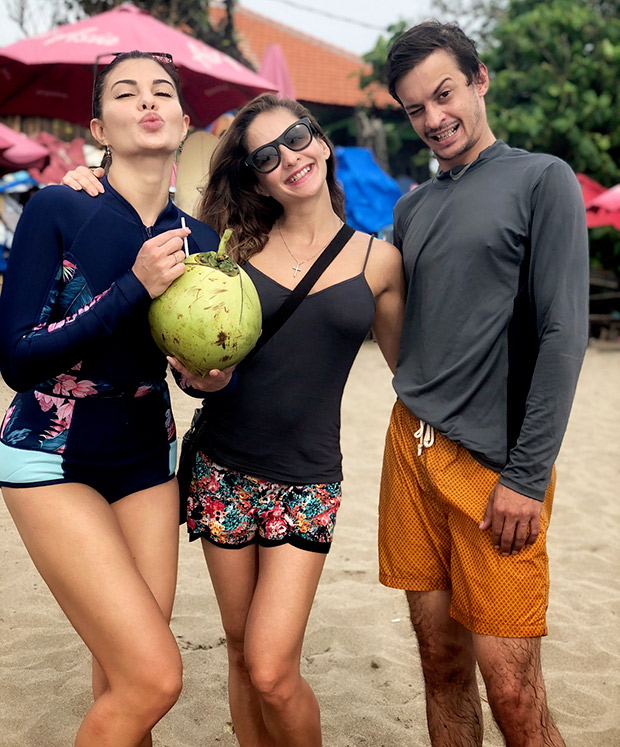 WATCH Jacqueline Fernandez goes surfing with friends and family (1)
