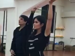 WATCH: Katrina Kaif gets dancing lessons on ‘Swag Se Swagat’ from Shiamak Davar