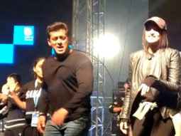 WATCH: Salman Khan and Sonakshi Sinha rehearse on ‘Tere Mast Mast Do Nain’ for Dabangg Tour show in Delhi