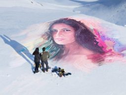 WOW! Salman Khan draws a portrait of Katrina Kaif on a frozen lake for Tiger’s love song