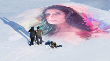 WOW! Salman Khan draws a portrait of Katrina Kaif on a frozen lake for Tiger’s love song