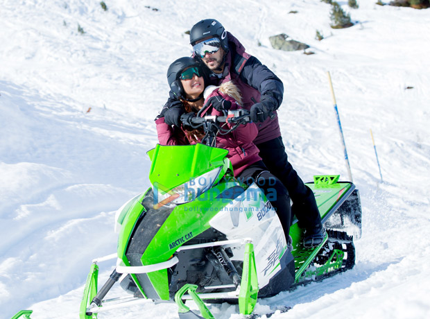 WOW! Salman Khan woos Katrina Kaif on a snow-mobile in Tiger Zinda Hai