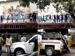 Watch: Salman Khan’s fans go crazy at Chandan; garland poster of Tiger Zinda Hai and shower milk