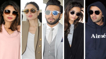 Weekly airport style: Priyanka Chopra, Kareena Kapoor Khan, Ranveer Singh, Sonam Kapoor, Ranbir Kapoor give us some serious winter fashion goals!