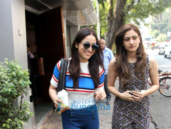 Yami Gautam spotted at Salt Water Cafe