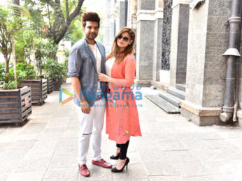 Zareen Khan and Karan Kundra snapped at the promotions of '1921'