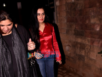 Zeenat Aman and Neetu Singh snapped at a party