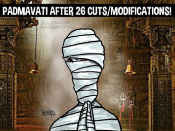 Bollywood Toons: Padmavati after 26 cuts & modifications Bollywood Toons: Padmavati after 26 cuts & modifications