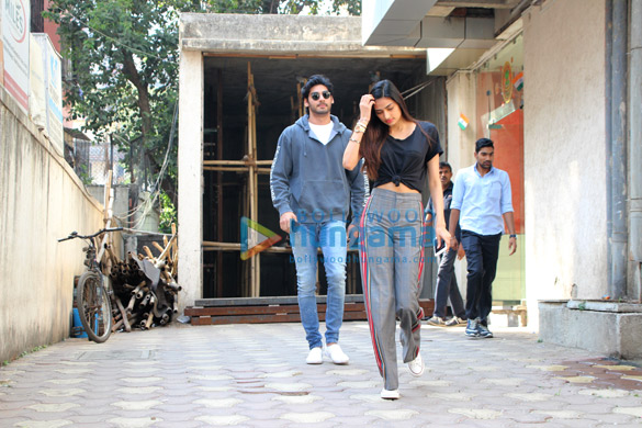 aahan shetty and athiya shetty spotted at a clinic 1