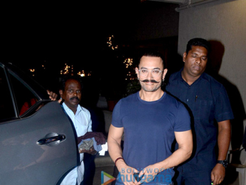 Aamir Khan snapped in Bandra