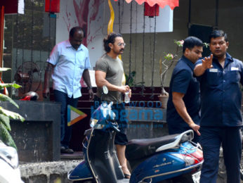 Aamir Khan snapped in Mumbai
