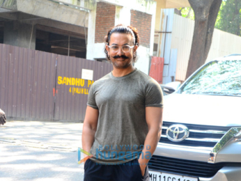 Aamir Khan snapped in Mumbai