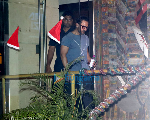 Aamir Khan spotted at Sukho Thai in Bandra