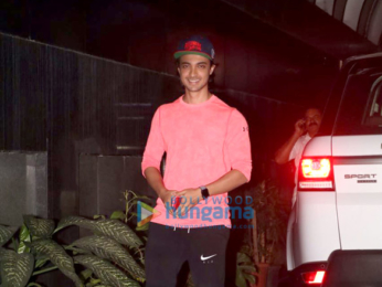 Varun Dhawan and Aayush Sharma spotted at gym