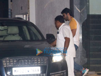 Varun Dhawan and Aayush Sharma spotted at gym