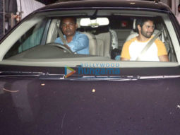 Varun Dhawan and Aayush Sharma spotted at gym