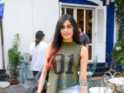 Adah Sharma spotted at Taj tea in Bandra