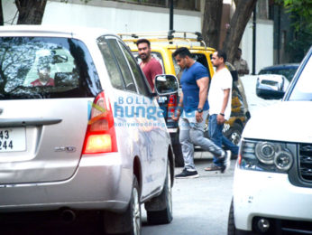 Ajay Devgn spotted in Juhu
