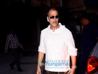 Akshay Kumar, Zareen Khan and Karan Kundra snapped in Juhu