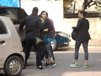 Alia Bhatt, Sara Ali Khan and others snapped at the gym