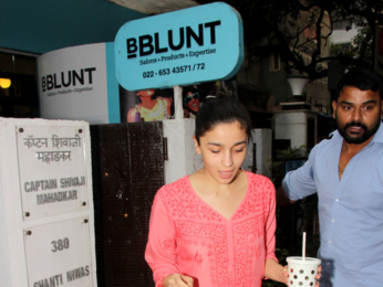 Alia Bhatt spotted at BBLUNT
