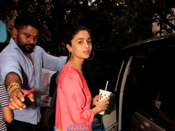 Alia Bhatt spotted at BBLUNT