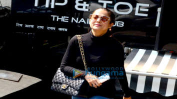 Amrita Arora spotted after salon session