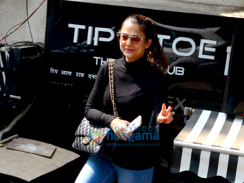 Amrita Arora spotted after salon session