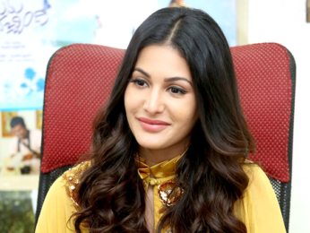 Amyra Dastur snapped in a yellow dress at a photoshoot