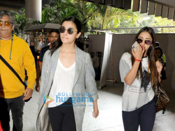Anil Kapoor and Alia Bhatt snapped at the airport