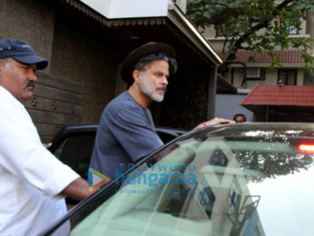 Anil Kapoor and Rhea Kapoor snapped in Juhu