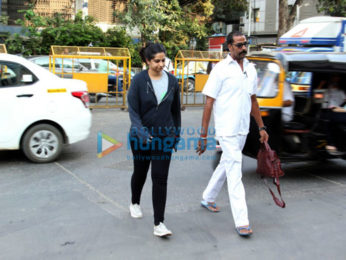 Anil Kapoor and Rhea Kapoor snapped in Juhu