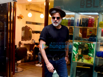 Anil Kapoor spotted at BBlunt in Bandra