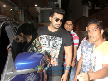 Arjun Kapoor spotted after dance practice in Bandra