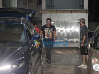 Arjun Kapoor spotted after dance practice in Bandra