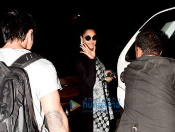 Bipasha Basu and Karan Singh Grover spotted at Myrah Spa, Juhu